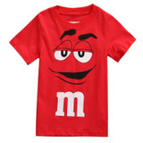 Pudcoco Baby Boys Girls Clothes 1 piece Cartoon Character Cotton Blend Red Baby Boys Girls T-shirt