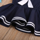 Pudcoco 2017 Baby Kids Girl Dress Summer New Sailor suit Baby Girl Princess Party Dress Toddler Girl Clothing