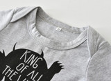 Baby Boy Clothes Cotton Little Monster Bodysuit + Pants Newborn Baby Girl Clothing Sets Infant 2pcs Suit Toddler Outfits Baby Boy Clothes Cotton Little Monster Bodysuit + Pants Newborn Baby Girl Clothing Sets Infant 2pcs Suit Toddler Outfits