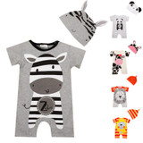 Baby Boy Clothes 2017 Summer Baby Girls Clothing Sets Cotton Baby Rompers Newborn Baby Clothes Roupas Bebe Infant Jumpsuits