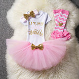 Baby Born 1 Year Birthday Baby Girl Dresses For Baptism Infant Christening Gown Newborn Toddler Clothes For Girls Rompers