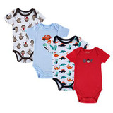 Baby Bodysuits Newborn Clothes Body Short Sleeve Bodysuites Summer Mother Nest Infant Jumpsuit Girl 4PCS Next Baby Clothes