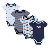 Baby Bodysuits Newborn Clothes Body Short Sleeve Bodysuites Summer Mother Nest Infant Jumpsuit Girl 4PCS Next Baby Clothes