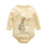Baby Bodysuits Long-Sleeved Cotton Baby clothing Baby Clothes Cartoon Print Babys Girls Bodysuit Newborn Clothes for infant girl