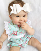 Baby Bodysuits Kids Baby Girl Sumer Clothes Lace Floral Cotton Bodysuit Jumpsuit Outfits AU