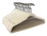 Jeronic 50 Pack Beige Velvet Hangers Clothes Hangers Velvet Hanger Clothing Hangers Clothes Hanger Suit Hanger Ultra Thin No Slip for Shirts, Suit Jeronic 50 Pack Beige Velvet Hangers Clothes Hangers Velvet Hanger Clothing Hangers Clothes Hanger Suit Hanger Ultra Thin No Slip for Shirts, Suit