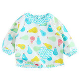 Baby Bibs Cartoon Waterproof Long Sleeve Baby Apron Saliva Towels Infant Cotton Burping Cloth for Children's Feeding Accessories