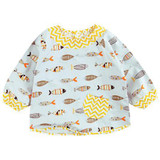 Baby Bibs Cartoon Waterproof Long Sleeve Baby Apron Saliva Towels Infant Cotton Burping Cloth for Children's Feeding Accessories