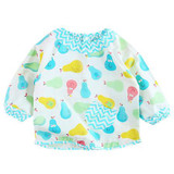 Baby Bibs Cartoon Waterproof Long Sleeve Baby Apron Saliva Towels Infant Cotton Burping Cloth for Children's Feeding Accessories