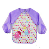 Baby Bibs Burp Children Cartoon Drawing Eating Feeding cloths Waterproof Long Sleeve Infant Newborn Bib Apron