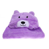 Baby Bath Towel Lovely Animal Flannel Cartoon Kid's Hooded Bath Towels Soft children's towel Animal Shape Hooded Bath Towel