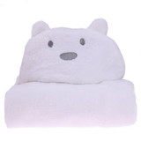 Baby Bath Towel Lovely Animal Flannel Cartoon Kid's Hooded Bath Towels Soft children's towel Animal Shape Hooded Bath Towel