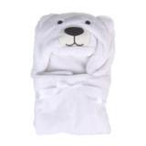 Baby Bath Towel Lovely Animal Flannel Cartoon Kid's Hooded Bath Towels Soft children's towel Animal Shape Hooded Bath Towel