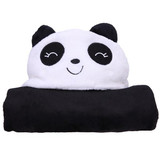 Baby Bath Towel Lovely Animal Flannel Cartoon Kid's Hooded Bath Towels Soft children's towel Animal Shape Hooded Bath Towel