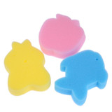 Baby Bath Holder Mesh Pocket Newborn Seat Baby Bath Pad Soft Cushion Bed Infant Anti-slip Bear Design Shower Sponge Cushion