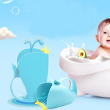 Baby Bath Cap Kids Washing Hair Shampoo Cartoon Whale Cup Children Shower Spoons