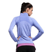 B.BANG Women Quick Dry Sport Jackets Long-sleeved Sweatshirt for Woman Clothes for Running Fitness Sport Zipper Fleece Outerwear