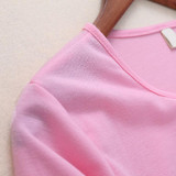 Autumn Pullover Sweatshirt Fashion Bandage Hoodies Women Casual Loose