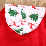 Autumn Newborn Baby Boys Girls Outfits Sweatshirt Hoodie + Pants 2Pcs Warm Outfits Set Clothes