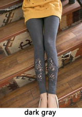 Autumn New Maternity Leggings Pregnancy Clothes for Pregnant Women Hollowed Out Maternity Pants Legging Spring Belly Clothing