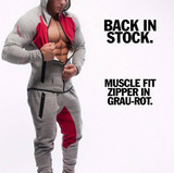 Autumn Men Hoodies And Sweatshirts Pullover Jacket Coat Bodybuilding Fitness Tracksuit Slim Muscle Sportswear For Male