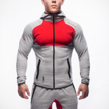 Autumn Men Hoodies And Sweatshirts Pullover Jacket Coat Bodybuilding Fitness Tracksuit Slim Muscle Sportswear For Male