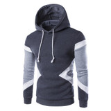 Autumn Mans survetement hoodies outwear patchwork casual hoody sweatshirts Fashion brand slim fit pullover sportwear hoodies