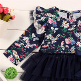 Autumn Hot Girl Dress Newborn Baby Girls Long Sleeve Romper Tutu Floral Dress 2017 New Arrival Baby Girls Clothes Outfit 0-18M Autumn Hot Girl Dress Newborn Baby Girls Long Sleeve Romper Tutu Floral Dress 2017 New Arrival Baby Girls Clothes Outfit 0-18M