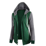Autumn Hoodie Women Sweatshirt Long Sleeve Pocket Loose Shirt Top Tracskuit Women Hoodies Sweatshirts Hooded Hoody Track WS952U