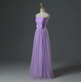 Purple Bridesmaid Dresses Long V-neck Crepe Cheap Free Size Beautiful Bridesmaids Dresses Vestido De Festa De Casamento Longo