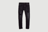 Purple Brand Dropped Fit Jeans - Black Repair