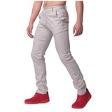 Pure Mens Casual Pants Soft 100% Cotton Cargo Pants chinos Men High Quality Slim Autumn Long Suit Pants Business Work Trousers