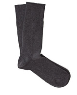 Pure Cotton Ankle Socks  - Grey