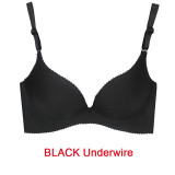 Pure color women's sexy appeal and the bra tailoring sewing underwear bra support wholesale bra in 2017