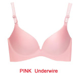Pure color women's sexy appeal and the bra tailoring sewing underwear bra support wholesale bra in 2017