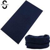 Pure Color Bandana Face Mask Multi Scarf Tube Mask Cap Scarves Sweat Absorbing Riding Supplies Magic Scarf  D01808