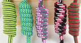 Puppy Dog Pet Toy Cotton Braided Bone Rope Chew Knot Random Color New