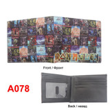 Punk Youth Rock Band IRON MAIDEN Wallet Bifold Unisex Individuality Original Prints Leather Purses Mens Wallet Money Holder Bag
