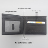 Punk Youth Rock Band IRON MAIDEN Wallet Bifold Unisex Individuality Original Prints Leather Purses Mens Wallet Money Holder Bag