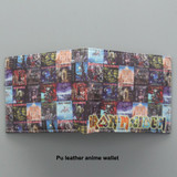 Punk Youth Rock Band IRON MAIDEN Wallet Bifold Unisex Individuality Original Prints Leather Purses Mens Wallet Money Holder Bag