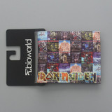 Punk Youth Rock Band IRON MAIDEN Wallet Bifold Unisex Individuality Original Prints Leather Purses Mens Wallet Money Holder Bag