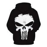 Punisher Hoodies Women Men 3D Sweatshirts Superhero Pullover Novelty Tracksuit Fashion Hooded Streetwear Autumn Casual Jacket