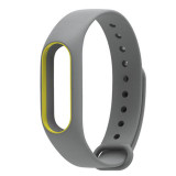 Pulsera New Mi Band 2 Wrist Strap Miband 2 Silicone Strap Replacement  pure and special  two-color injection with anti-lost