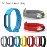 Pulsera New Mi Band 2 Wrist Strap Miband 2 Silicone Strap Replacement  pure and special  two-color injection with anti-lost