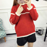pullovers 2017 New Women's Clothing Autumn winter knitted sweater Ladies' bottoming long sleeve plus size sweaters brand sweater