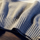 Pullover Sweater Men Knitted Cotton Sweater Men Casual Sweater Thick Striped Fashion Warm Pullover Basics
