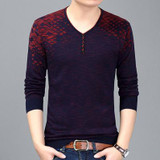 Pullover Men 2017 Autumn New Fashion Tide Men's Sweater Large Size Long Sleeves Strickpullover Men Sweaters