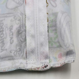 PUL Wet Bag Baby Waterproof Cloth Diaper Bag Single Pocket Zipper Print Reusable Baby Nappy Diaper Rubbish Wet Bag 30x40cm