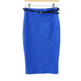 Summer 2016 Fashion Women Ladies High Waist Midi Bodycon Slim Pencel Tube Stretch Cotton Blends Pencil Skirt Clothing R2