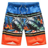 Summer   Hot Sale Male Short Pants Men' Beach Shorts Quick Dry Printing Board Shorts Men Casual Slim Boxers Bottoms